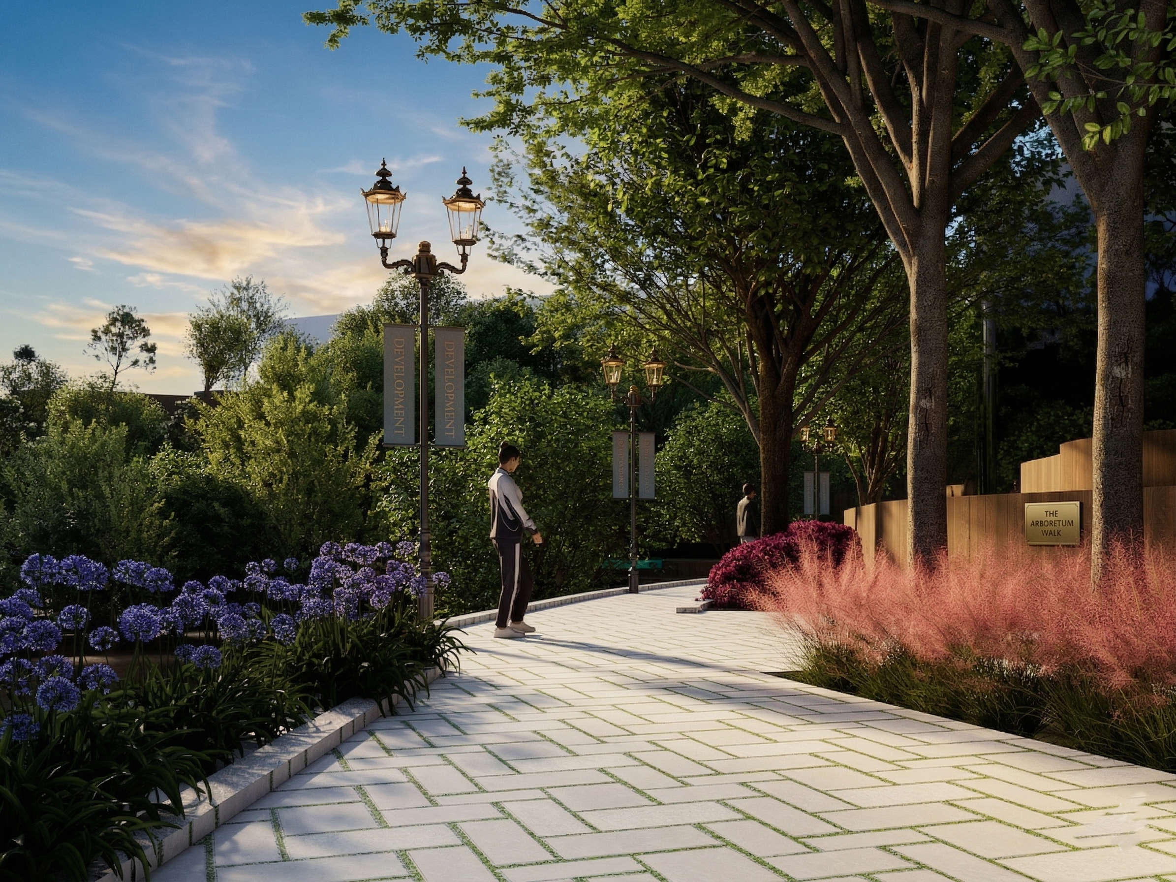 Broader view of the development